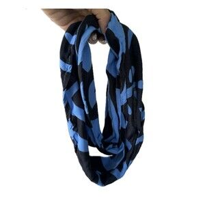 Unbranded Hawaiian Aloha Tropical Leaves Monstera Infinity Scarf One Size